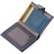 Компактный женский кошелек из натуральной кожи ST Leather 19425 Синий