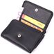 Кожаный лаконичный кошелек для женщин ST Leather 22506 Черный