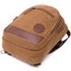 Оригинальная сумка для мужчин через плечо с уплотненной спинкой Vintagе 22177 Коричневый