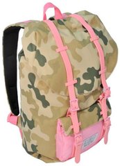 Рюкзак для ноутбука 15,6" Paso CM-192A камуфляж/розовый 25 л