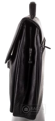 Классический мужской портфель из натуральной кожи ROCKFELD DS03-020710, Черный