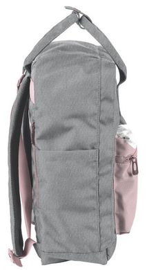 Женский городской рюкзак-сумка трансформер 14L Paso серый