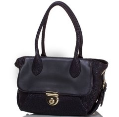 Женская сумка из качественного кожезаменителя ANNA&LI (АННА И ЛИ) TU14118L-black Черный