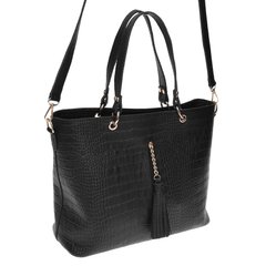 Жіноча шкіряна сумка Ricco Grande 1l953rep-black