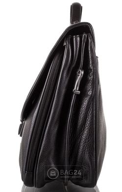 Элитный мужской кожаный портфель ROCKFELD DS03-019097, Черный