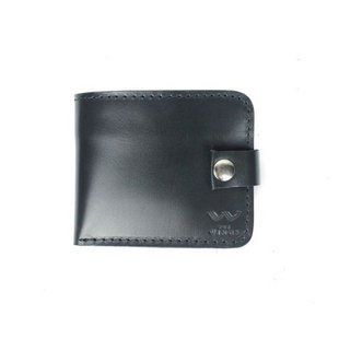 Натуральное кожаное портмоне Mini 2.0 синий Blanknote TW-PM-2-blue-ksr