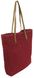 Плетеная пляжная сумка, сумка шоппер 2 в 1 Esmara красная