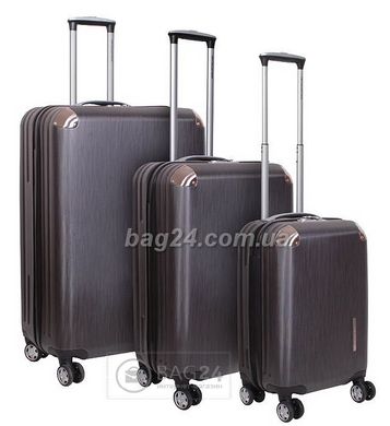 Комплект чемоданов высокого качества Vip Collection Mont Blanc Grey 28",24",20", Серый