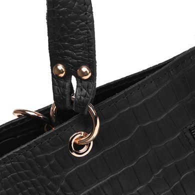 Женская кожаная сумка Ricco Grande 1l953rep-black