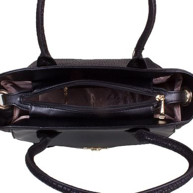 Жіноча сумка з якісного шкірозамінника ANNA & LI (АННА І ЛІ) TU14118L-black Чорний