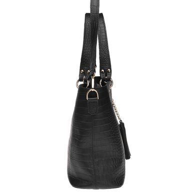 Женская кожаная сумка Ricco Grande 1l953rep-black