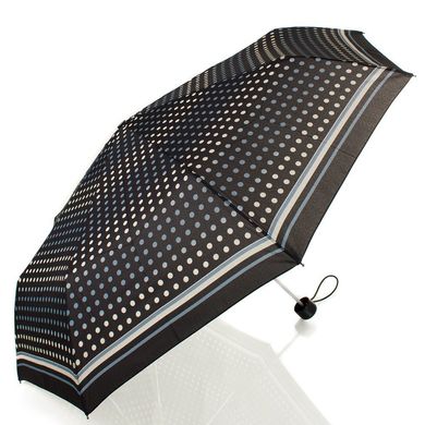 Зонт женский механический компактный HAPPY RAIN (ХЕППИ РЭЙН) U42655-2 Черный