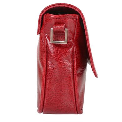 Женская кожаная сумка-клатч LASKARA (ЛАСКАРА) LK-DD225-red-fish Красный
