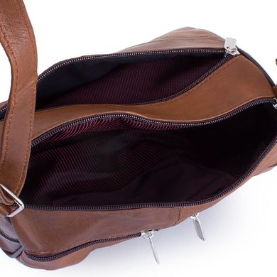 Женская кожаная сумка TUNONA (ТУНОНА) SK2401-10-1 Коричневый