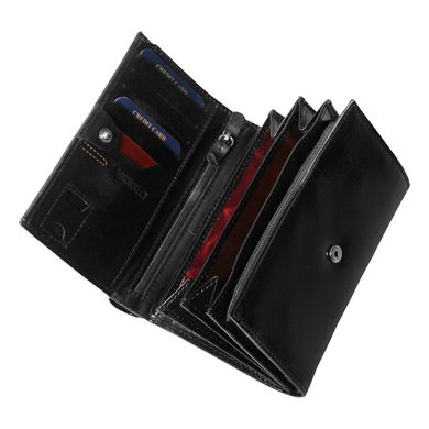 Жіночий гаманець з натуральної шкіри 29 London Vip Collection, чорний 29.A.LN