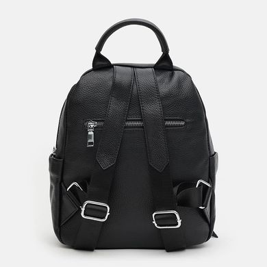 Шкіряний жіночий рюкзак Keizer K18663bl-black