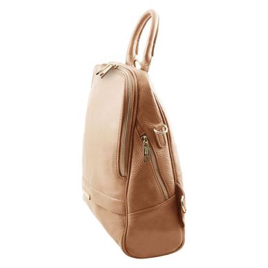 TL141376 Шампань TL Bag - женский кожаный рюкзак мягкий от Tuscany