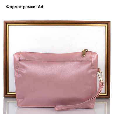 Женская косметичка из качественного кожезаменителя VALENTA (ВАЛЕНТА) VBK20575p Розовый