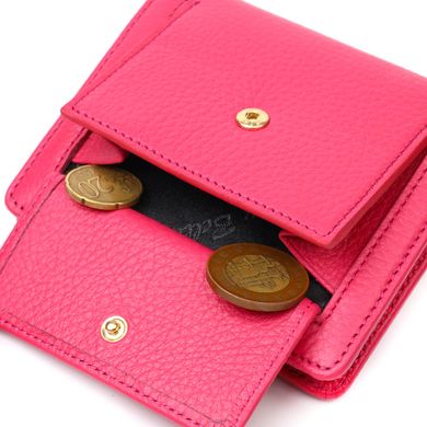 Кольоровий жіночий гаманець з натуральної шкіри Tony Bellucci 22063 Фуксія