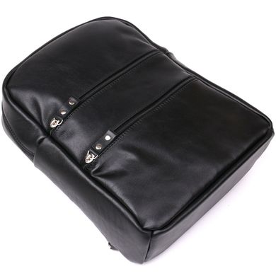 Рюкзак женский SHVIGEL 15304 кожаный Черный