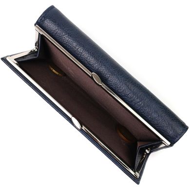 Вместительный женский кошелек из натуральной кожи ST Leather 19426 Синий