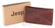 Хороший мужской бумажник Jeep 13735, Коричневый