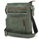 Мужская кожаная сумка с карманом RE-1303-3md TARWA Зеленый