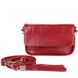 Женская кожаная сумка-клатч LASKARA (ЛАСКАРА) LK-DD225-red-fish Красный