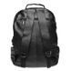 Чоловічий рюкзак Keizer K1551-black з натуральної шкіри, 40x33x14 см, чорний