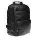Чоловічий рюкзак Keizer K1551-black з натуральної шкіри, 40x33x14 см, чорний
