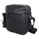 Мужская кожаная черная сумка Borsa Leather 105262-black