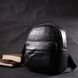 Компактный стильный рюкзак из натуральной кожи Vintage 22434 Черный