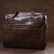 Кожаная мужская сумка для ноутбука Vintage sale_14987 Коричневый