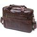 Кожаная мужская сумка для ноутбука Vintage sale_14987 Коричневый