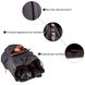 Рюкзак текстильний похідний Vintage 20135 Чорний
