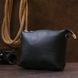 Жіноча сумка крос-боді з натуральної шкіри Shvigel 16341 Чорний