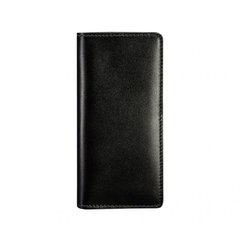 Натуральное кожаное портмоне-купюрник 11.0 черное Краст Blanknote BN-PM-11-g
