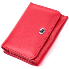 Горизонтальний гаманець для жінок із натуральної шкіри ST Leather 19478 Червоний