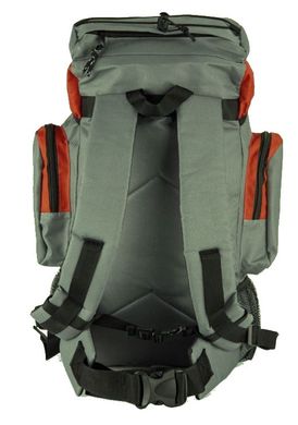 Легкий походный рюкзак 35L Acamper серый с красным