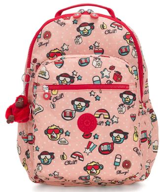 Рюкзак для ноутбука Kipling K21316_48Q Рожевий