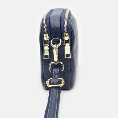Жіноча шкіряна сумка Borsa Leather K11906n-blue