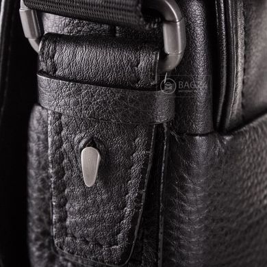 Мужская кожаная сумка высокого качества ROCKFELD DS20-020938, Черный