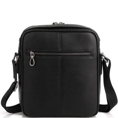 Кожаная сумка через плечо классическая Tavinchi S-006A Черный