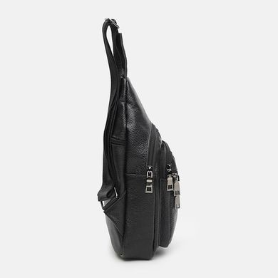 Мужской кожаный рюкзак Keizer K1086bl-black