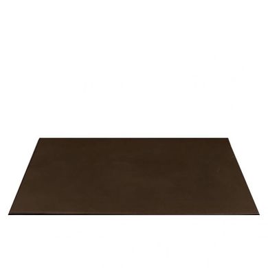Накладка на стіл керівника - Натуральний шкіряний бювар 1.0 Шоколад Blanknote BN-BV-1-choko