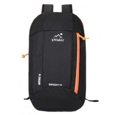 Текстильний рюкзак вертикальний легкий унісекс Confident B-N2-8380A Чорний