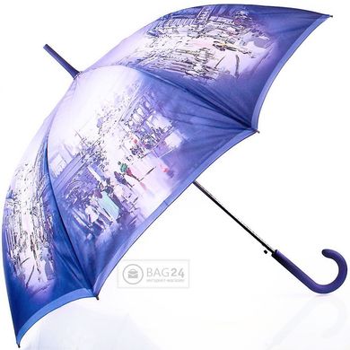 Отличный зонт трость для женщин ZEST Z21625-24, Синий