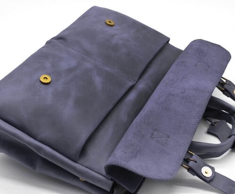 Чоловіча сумка для ноутубка та документів синя TARWA RK-7107-3md Синій