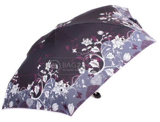 Женский компактный зонт, облегченный механический ZEST Z55516-3, Черный