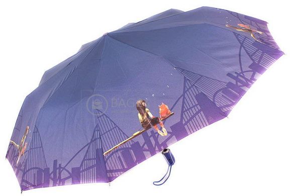 Бузкова парасолька для жінок, автомат ZEST Z239666-31, Фіолетовий